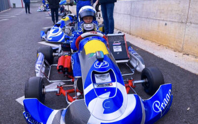 Mein erstes OK-Junior-Rennen an der Schweizer Kartmeisterschaft (SKM) in Mirecourt